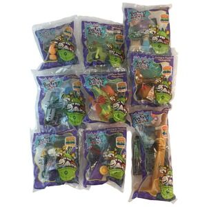Burger King Rugrats Movie Toy Set 1998 Sealed 9 pc Kids Club Vintage